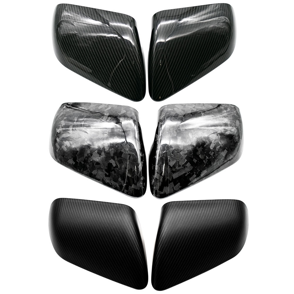 2015-2023 Ford Mustang - Real Carbon Fiber Side View Mirror Covers