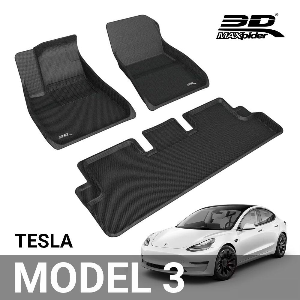 Floor mat logo Hybrid Tesla Model 3 (2019-present)