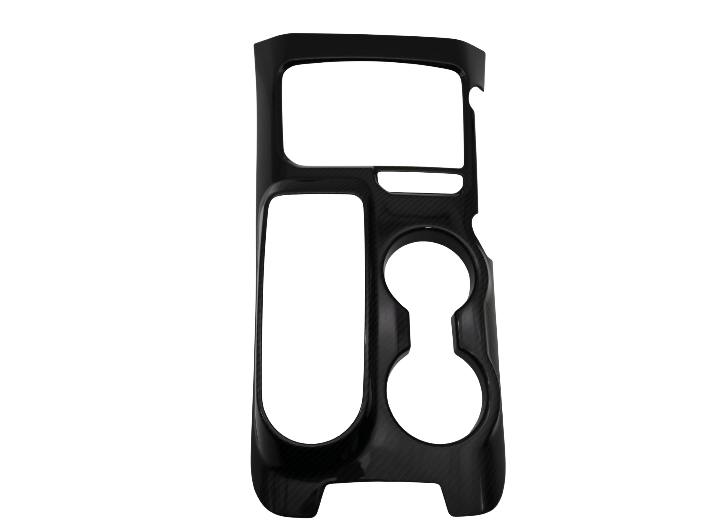 Gloss Dry Carbon Fiber Central Control Gear Shift Panel Fits 2021-25 Ford Bronco