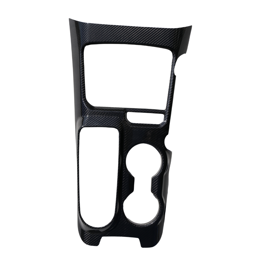 COBRA-TEK For Ford 21- 25 Bronco Real Carbon Fiber Center Concle Gear Shift Panel Cover - Gloss