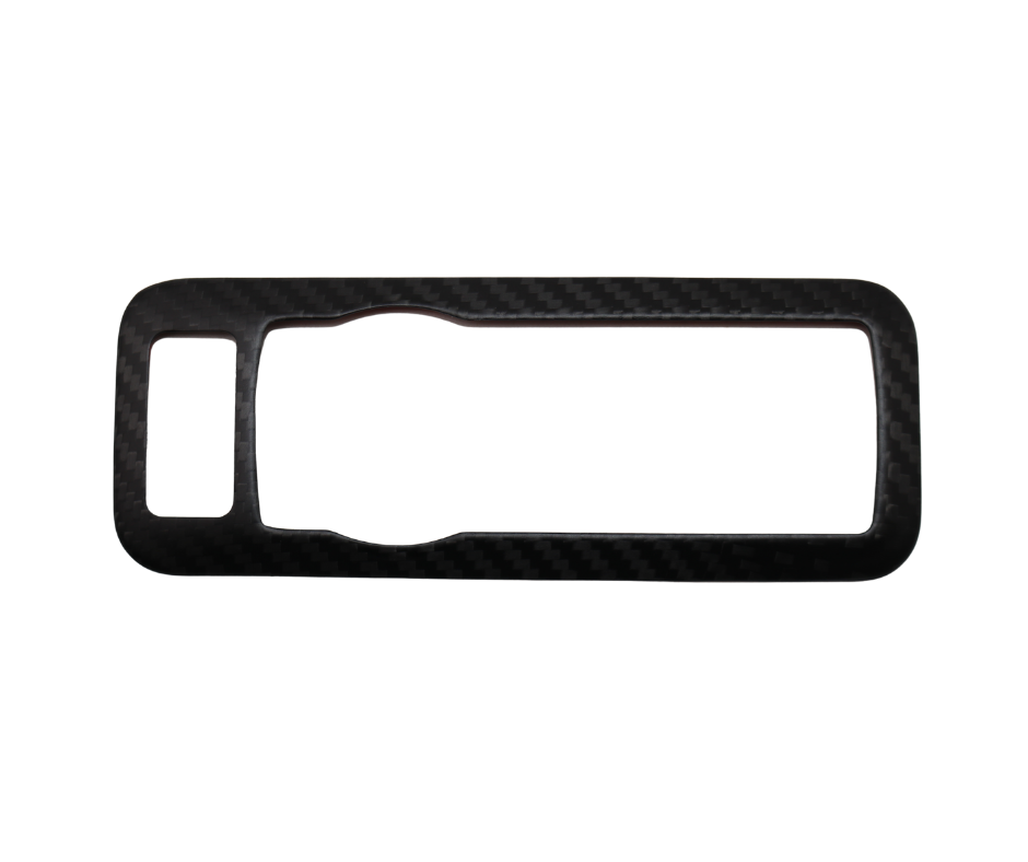 Matte Carbon Fiber For 24-26 Ford Mustang S650 Headlight Switch Panel Cover Trim