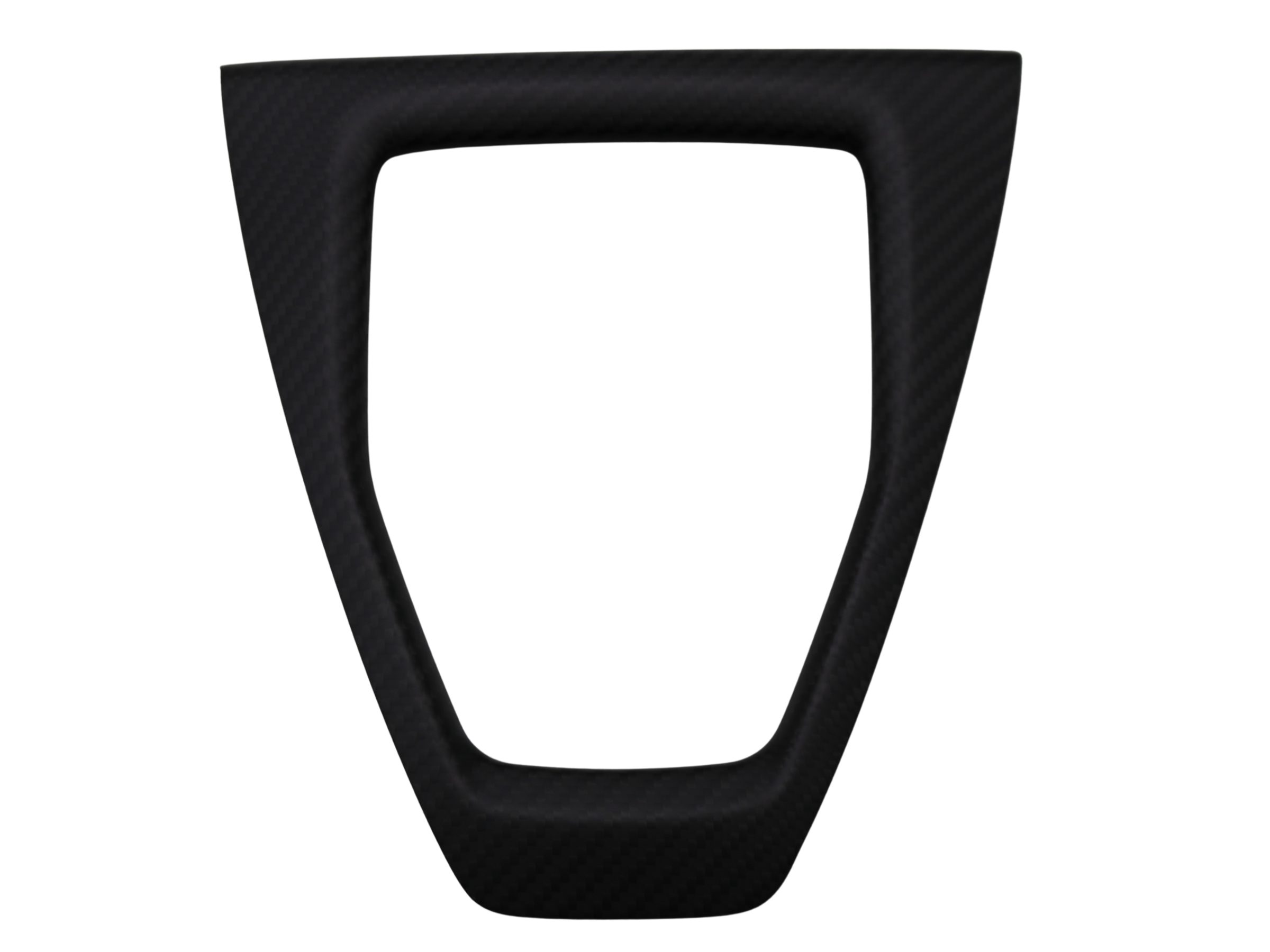 2024 Ford Mustang S650 Real Dry Carbon Fiber Manual Gear shifter trim - Matt Black Carbon Fiber