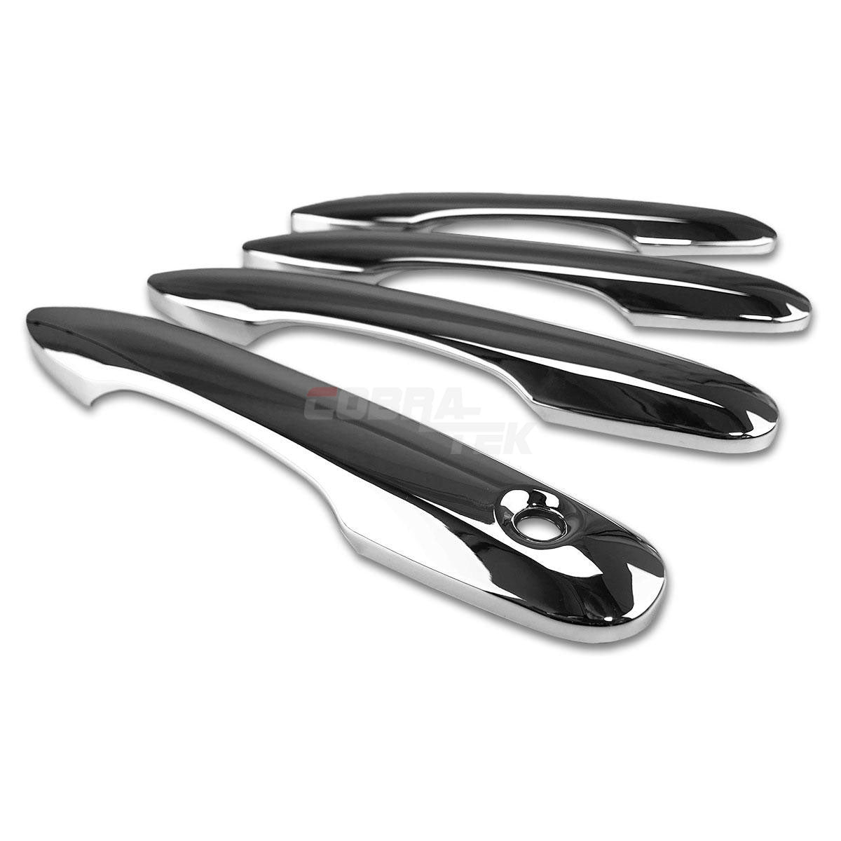 thumbnail image 2 of GalaxyMotoInc Chrome 4-Door Handle Cover Trim Kit – For 2007-2011 Toyota Camry 2 of 5