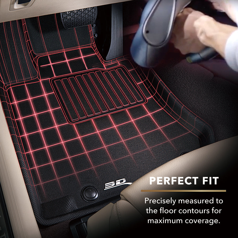 3D MAXpider Custom Fit Kagu Floor Mat (Black) for 2020-2023 Tesla